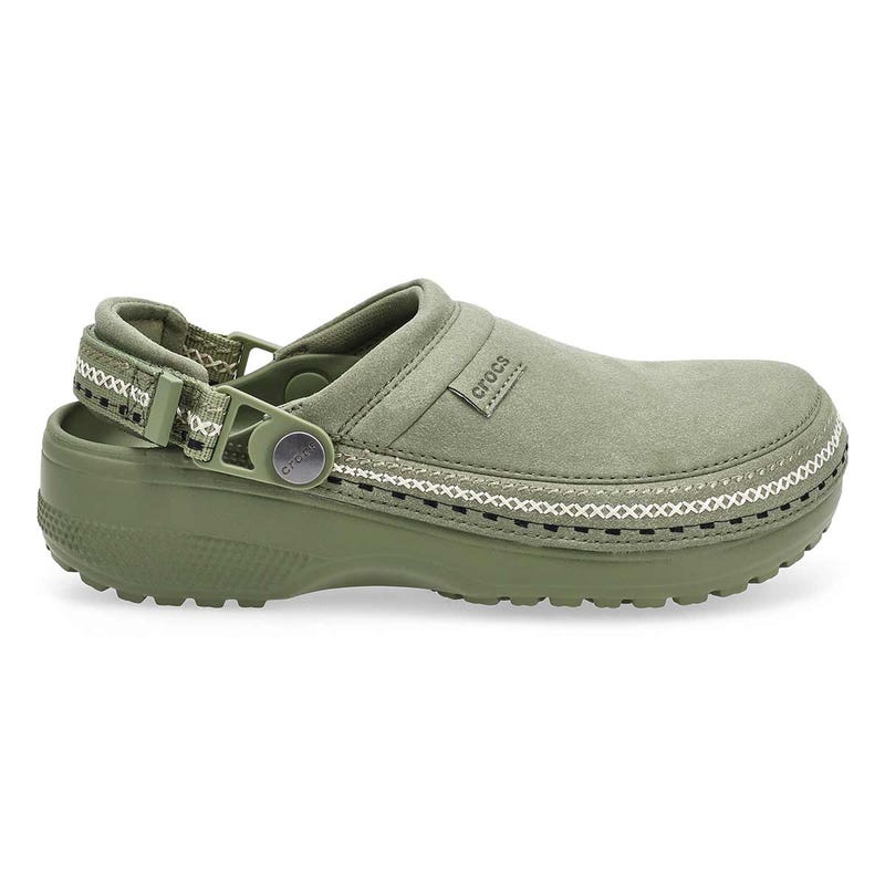 Sabot Classic Crafted Vegan Suede Stitch pour femmes - Cargo