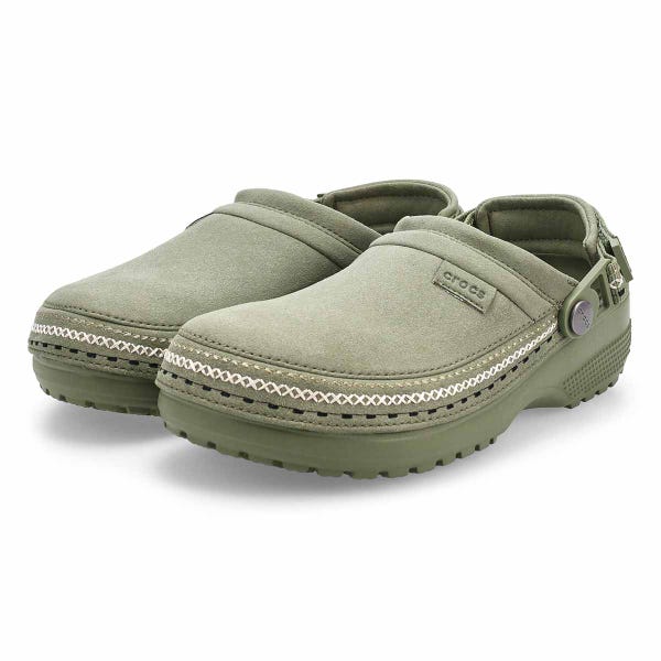Sabot Classic Crafted Vegan Suede Stitch pour femmes - Cargo