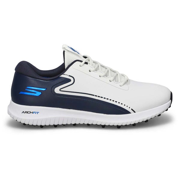 Men's Go Golf Max 3 Lace Up Golf Shoe - White/Navy