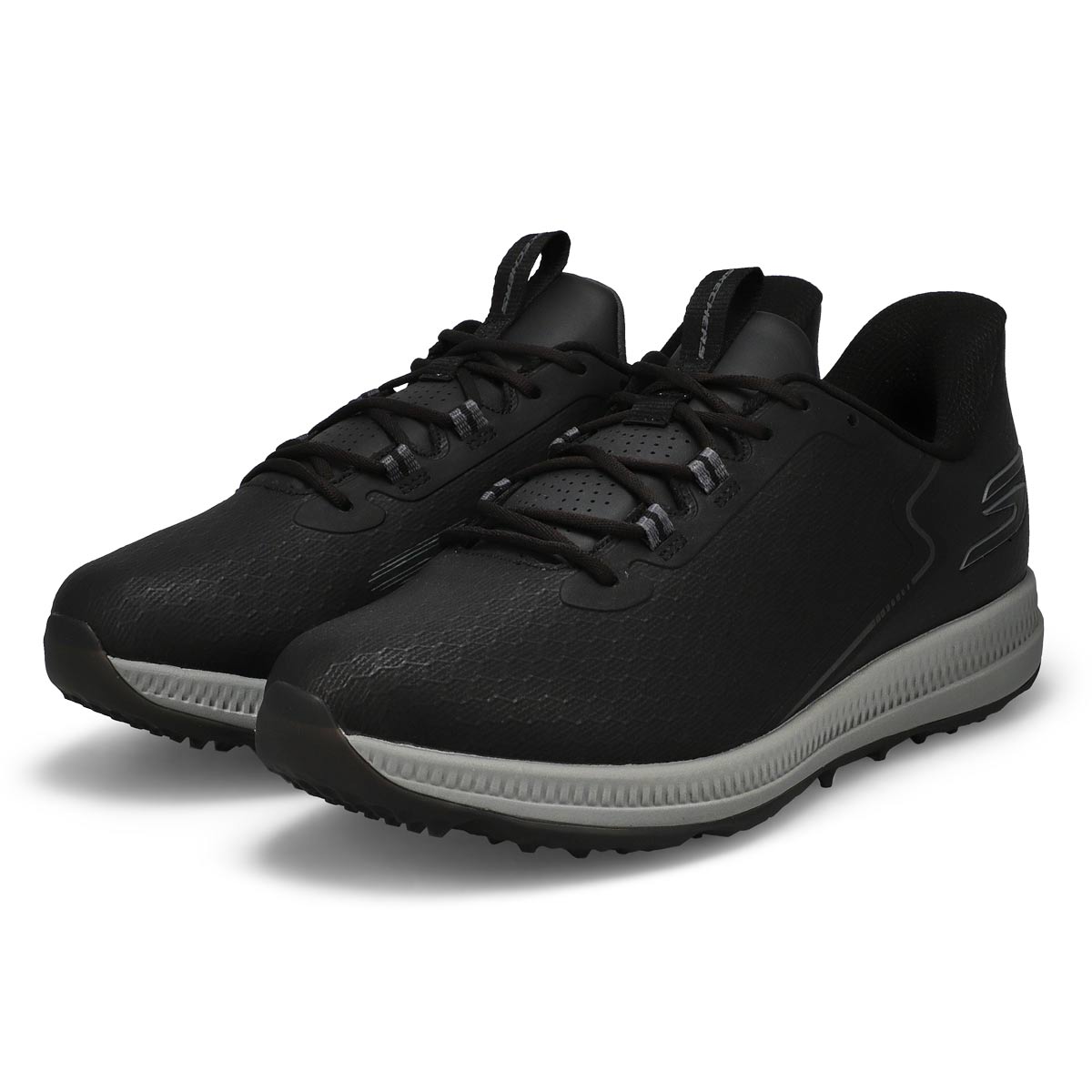 Men's Go Golf Elite 6 Slip-Ins Golf Shoe - Black/Black