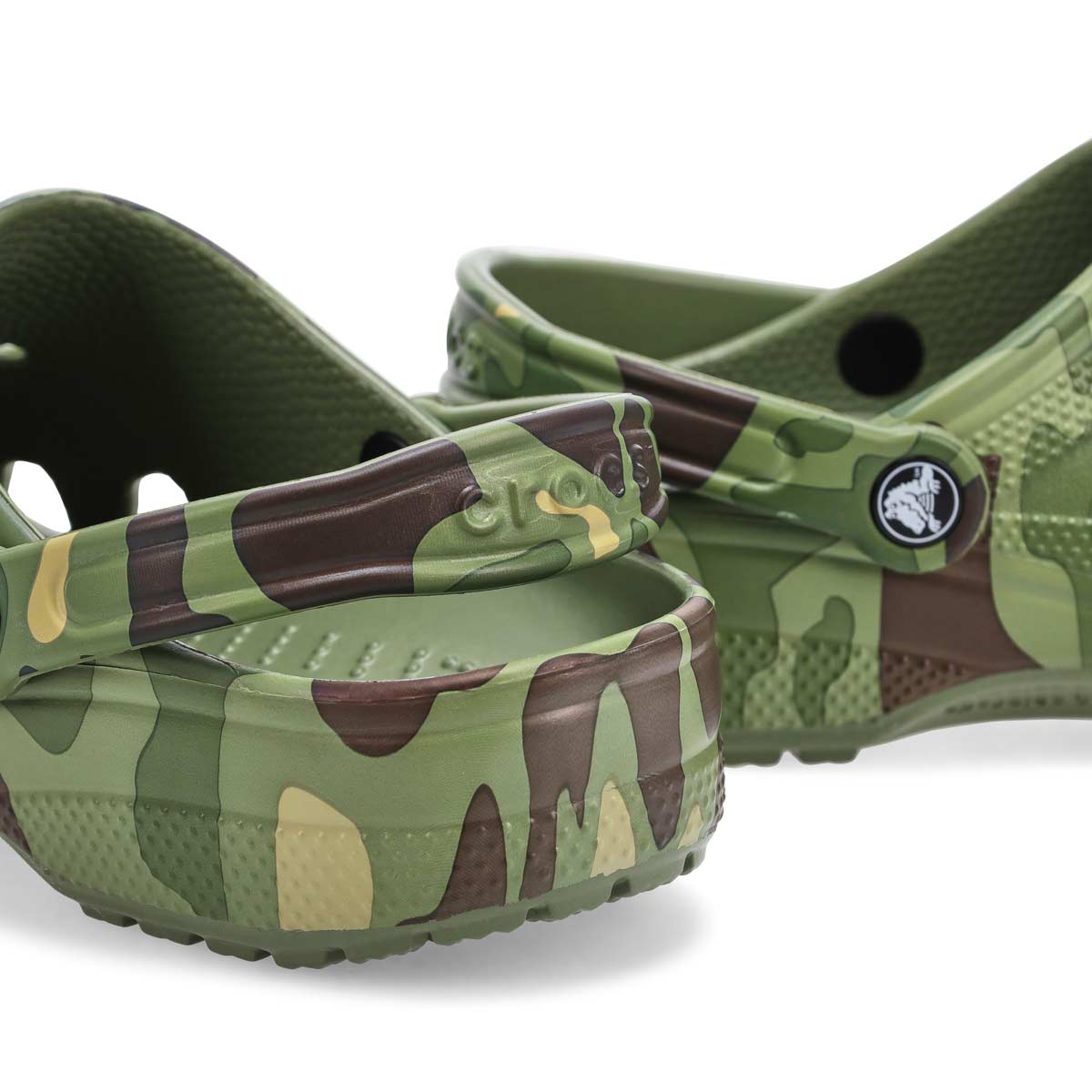 Sabot confort en EVA Duck Camo pour hommes - Noir/