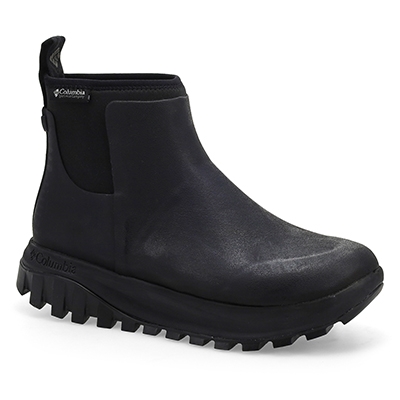 Botte d'hiver imperméable SNOWTROT SLUSH, noir/sel de mer, femmes