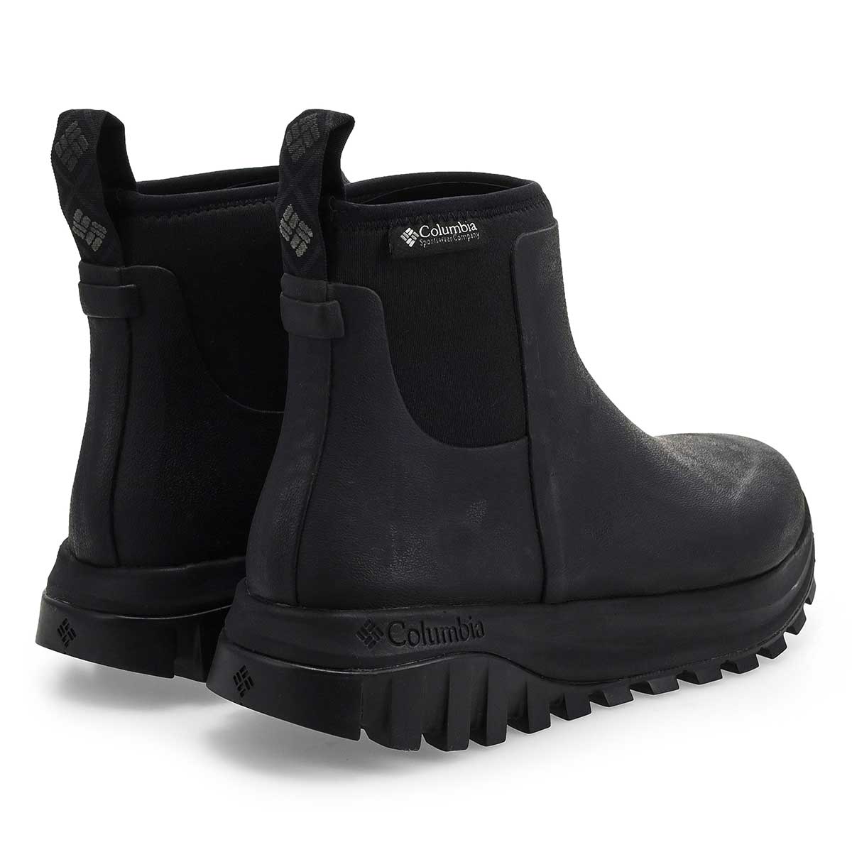 Botte d'hiver imperméable SNOWTROT SLUSH, noir/sel de mer, femmes