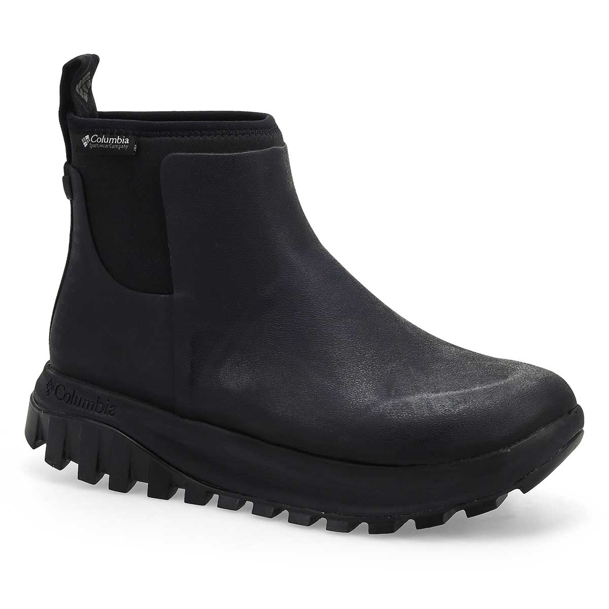 Botte d'hiver imperméable SNOWTROT SLUSH, noir/sel de mer, femmes
