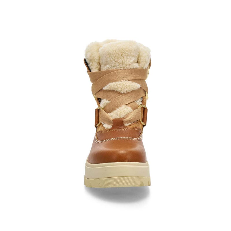 Women's Joan Frwd Cozy Waterproof Winter Boot - Tawny Buff/Honey/White