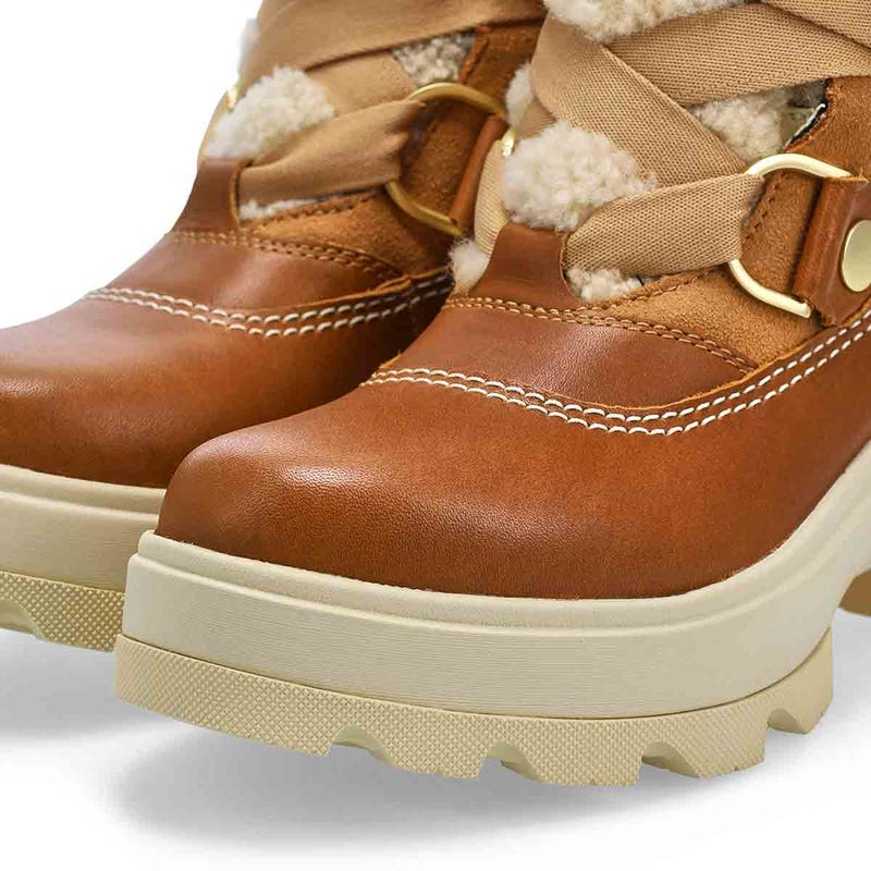 Women's Joan Frwd Cozy Waterproof Winter Boot - Tawny Buff/Honey/White