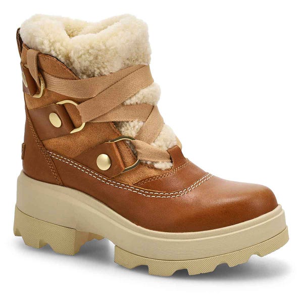 Women's Joan Frwd Cozy Waterproof Winter Boot - Tawny Buff/Honey/White