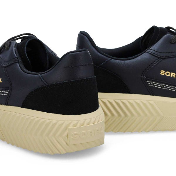 Women's Ona Ave T-Toe Lace Up Sneaker - Black/Honey White