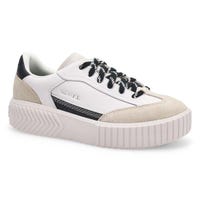 Women's Ona Ave T-Toe Lace Up Sneaker - Sea Salt/Black