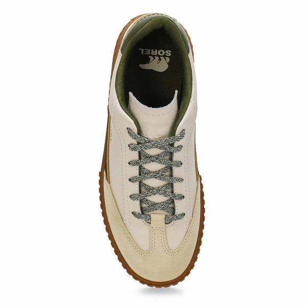 Women's Ona Ave T-Toe Lace Up Sneaker - Chalk/Utility Green