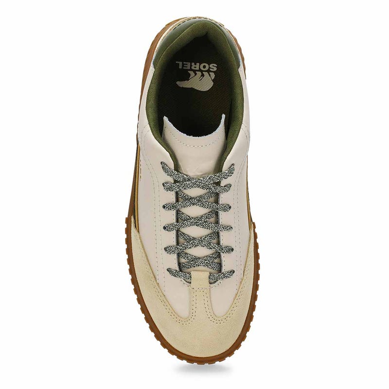 Women's Ona Ave T-Toe Lace Up Sneaker - Chalk/Utility Green