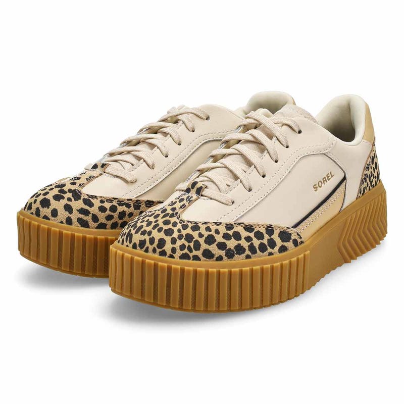 Women's Ona Ave T-Toe Lace Up Sneaker - Chalk/Gum