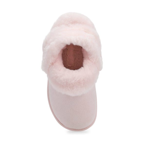 Girls'  Classic Unfurgettable Vegan Suede Clog - Bubble Ice