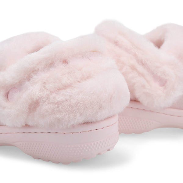 Girls'  Classic Unfurgettable Vegan Suede Clog - Bubble Ice