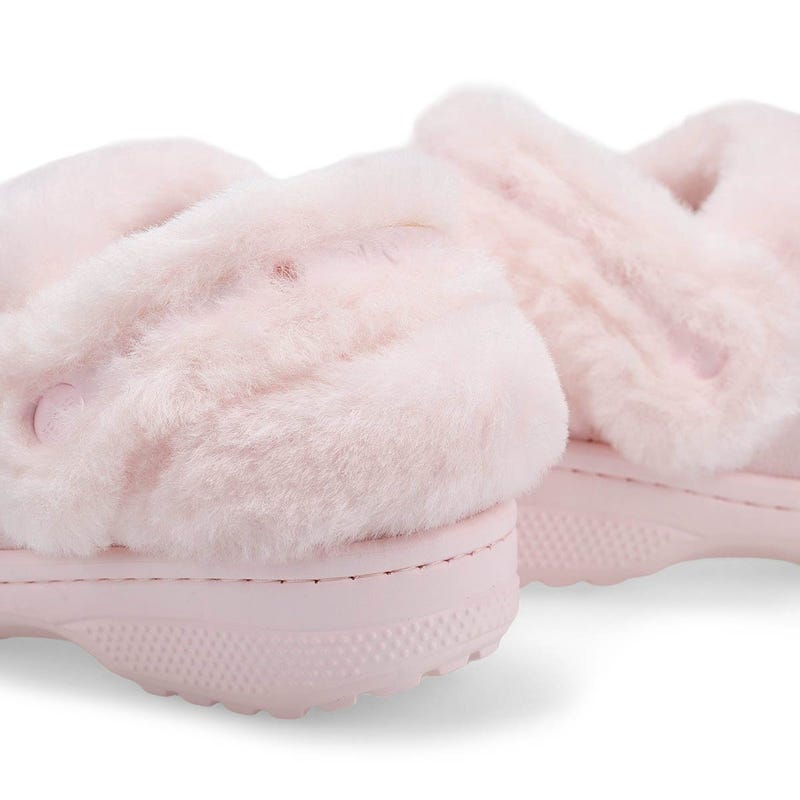 Girls'  Classic Unfurgettable Vegan Suede Clog - Bubble Ice