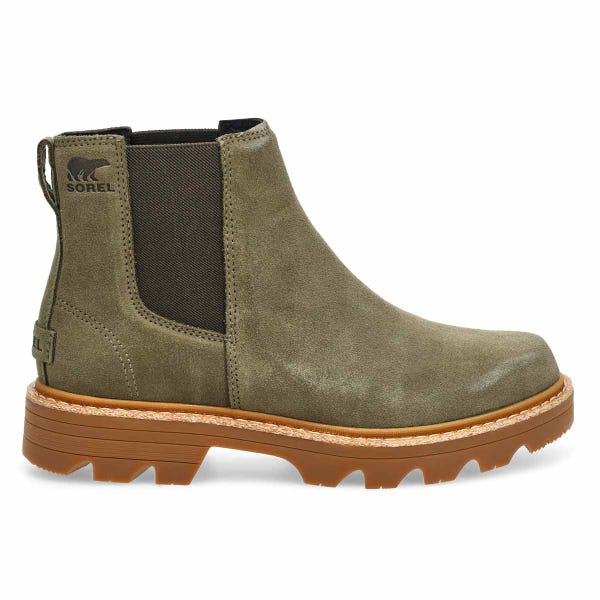 Women's Revel Rd Waterproof Chelsea Boot - Stone Green/Gum