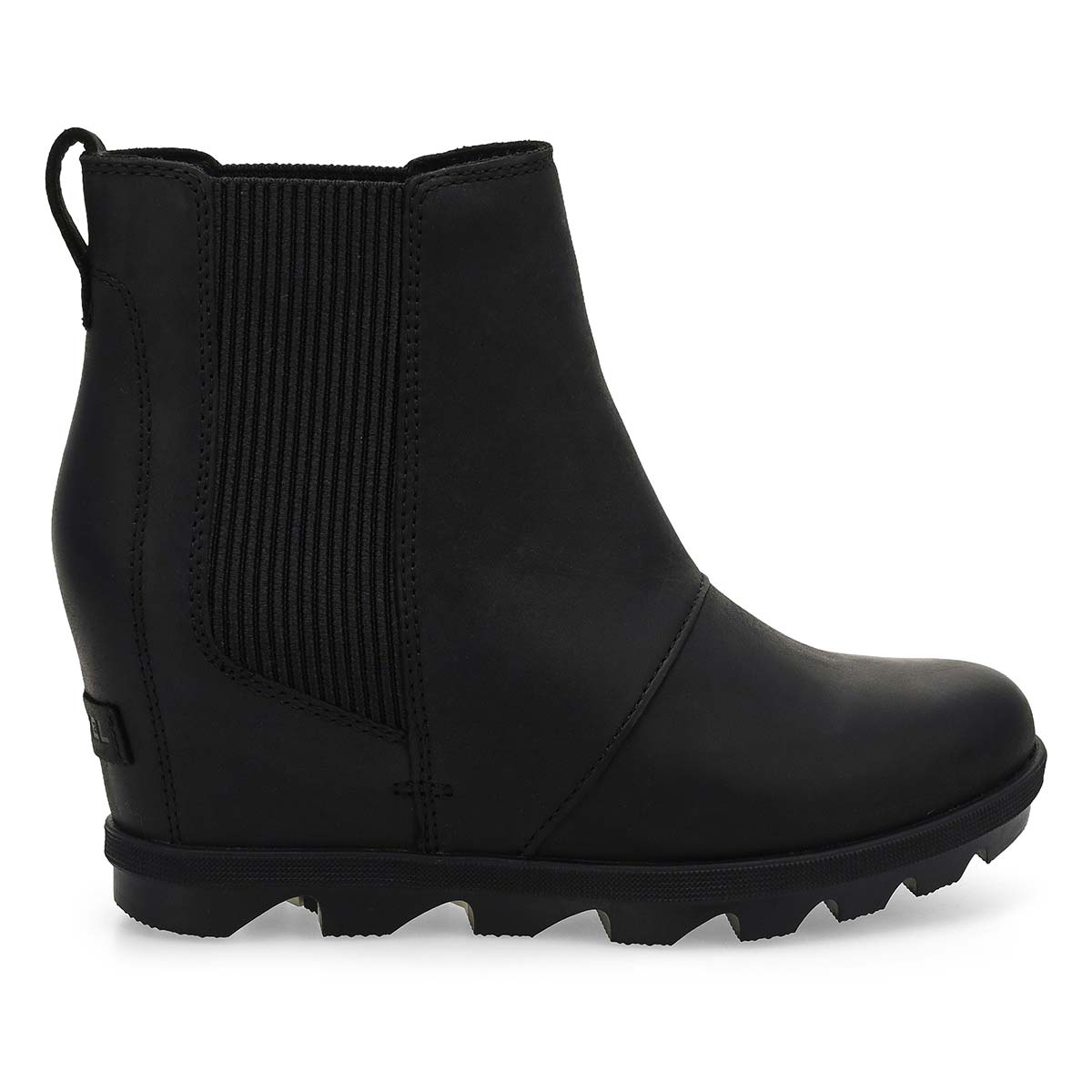 Women's  Joan Rhapsody Wedge Chelsea Boot - Black/Black