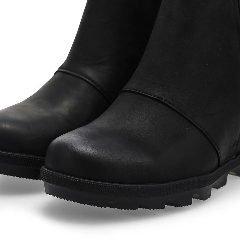 Women's  Joan Rhapsody Wedge Chelsea Boot - Black/Black