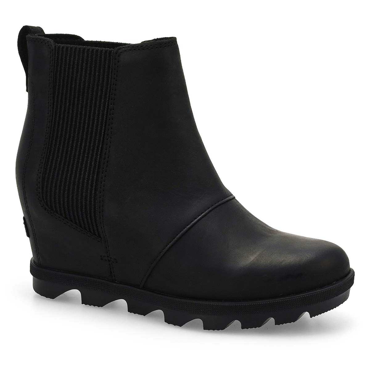 Women's  Joan Rhapsody Wedge Chelsea Boot - Black/Black
