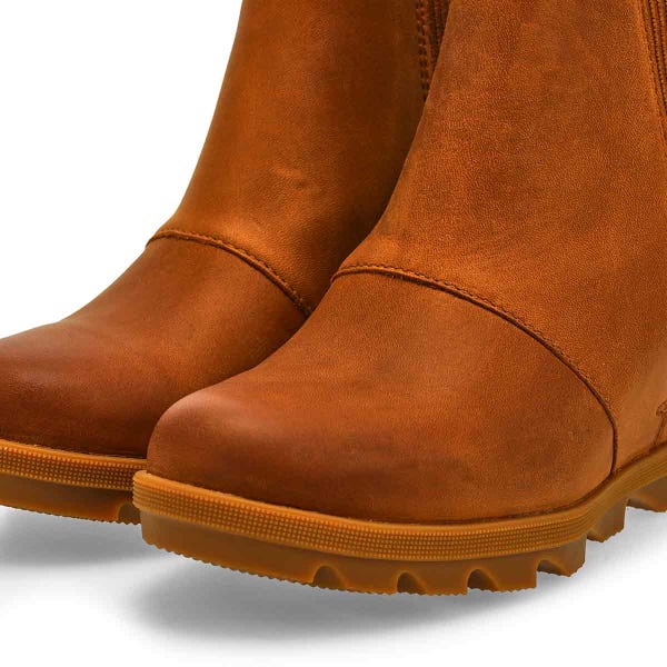 Women's  Joan Rhapsody Wedge Chelsea Boot - Velvet Tan/Gum