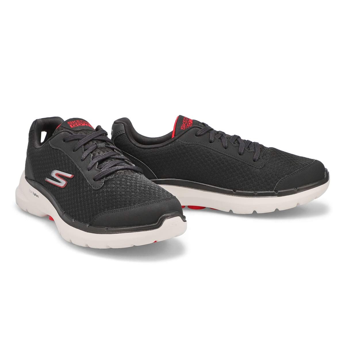 Men's GoWalk 6 Roca Sneaker - Black