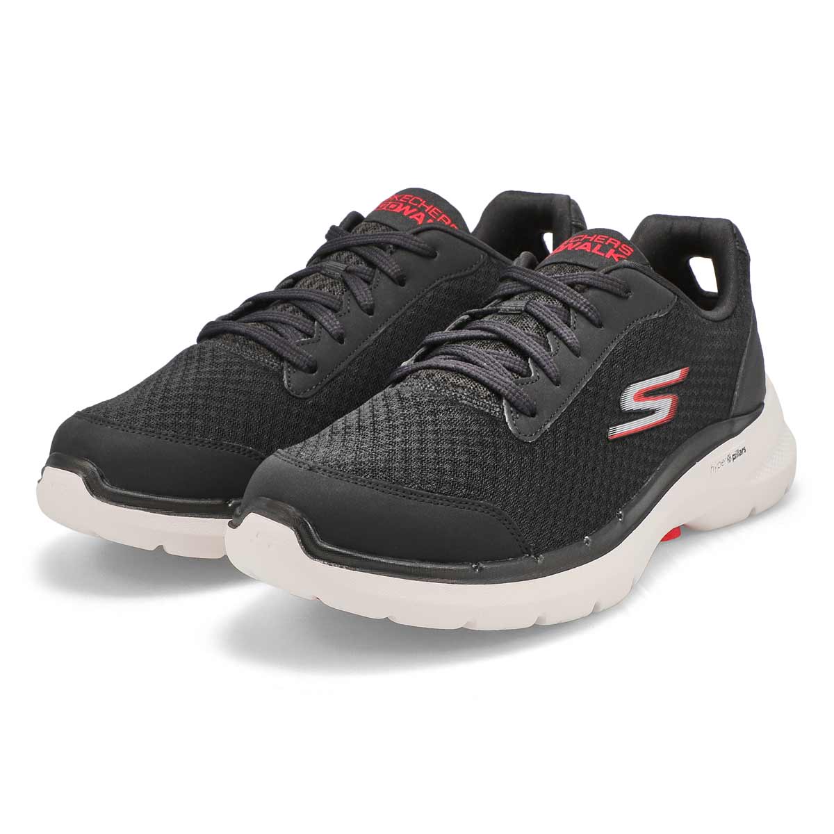 Men's GoWalk 6 Roca Sneaker - Black