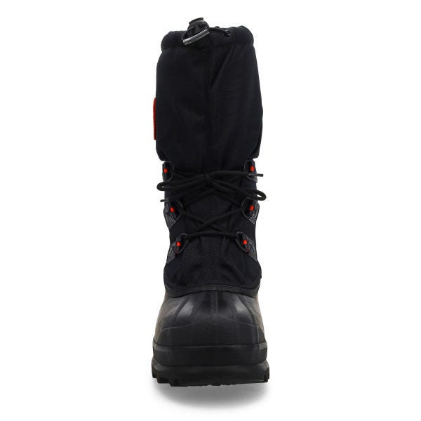 Men's Glacier Waterproof Winter Boot - Black/Red Quartz