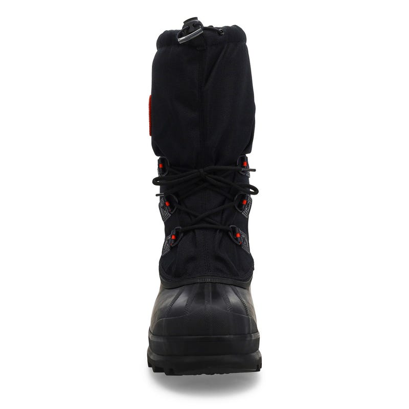 Men's Glacier Waterproof Winter Boot - Black/Red Quartz