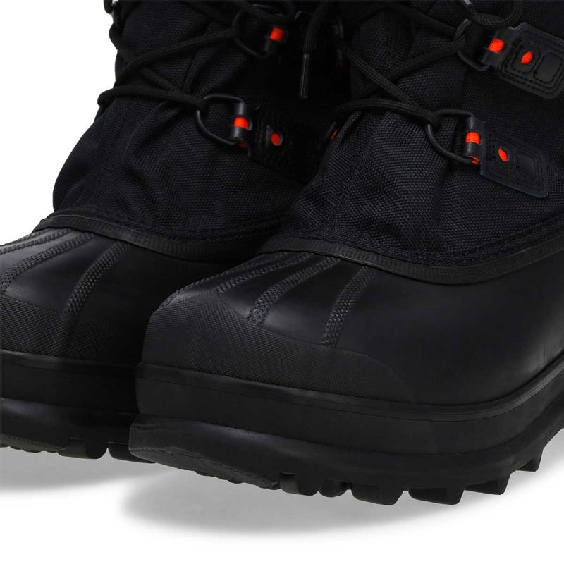 Men's Glacier Waterproof Winter Boot - Black/Red Quartz