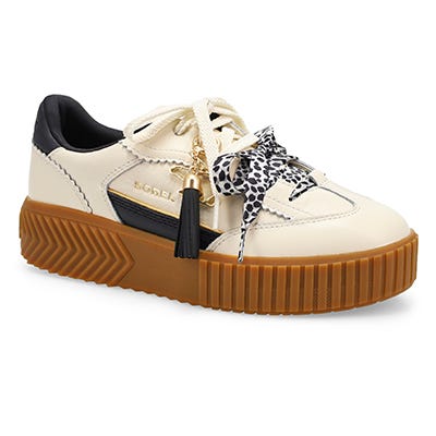 Espadrille Ona Ave Charm pour femmes - Neige/noir