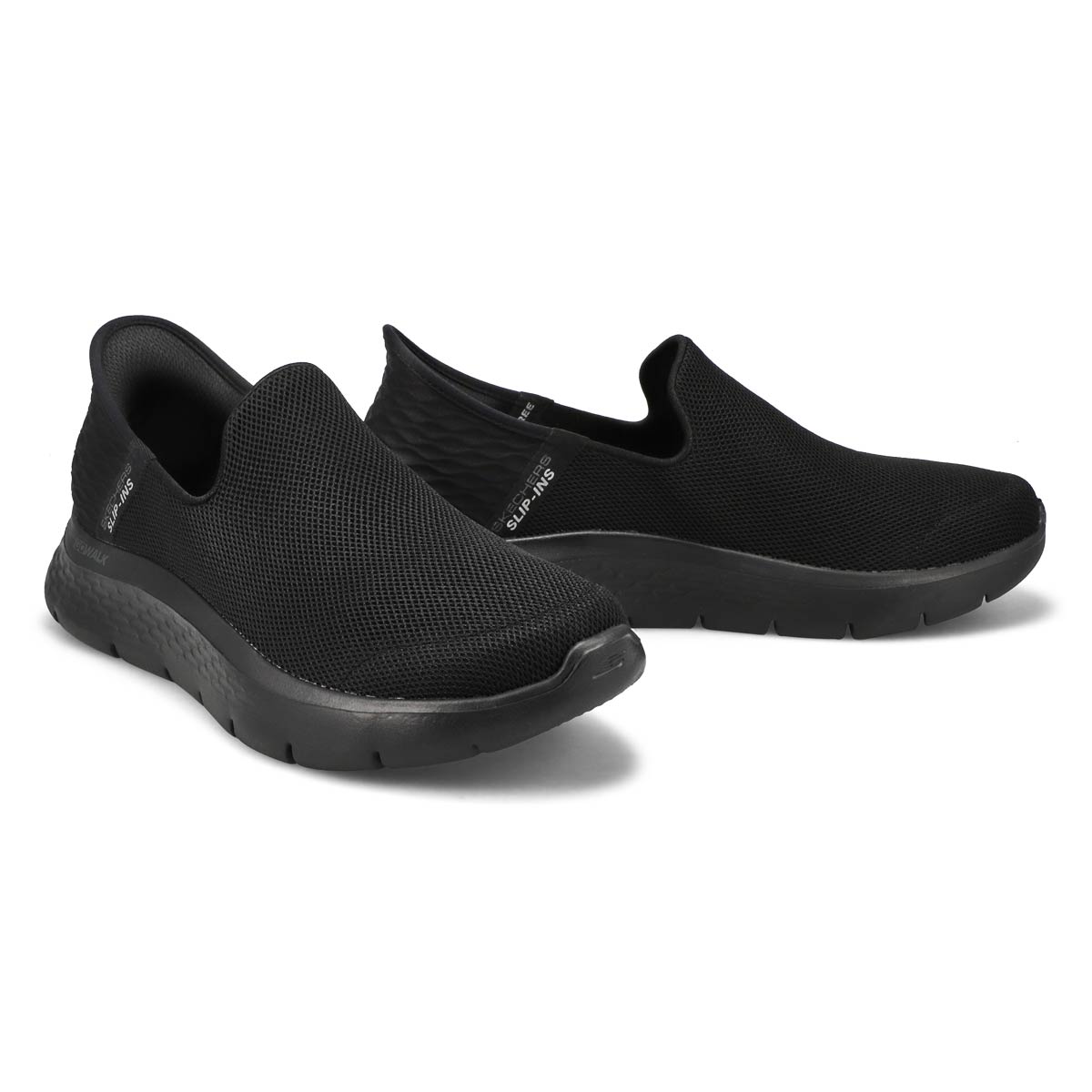 Men's Go Walk Flex Slip-Ins Sneaker - Black/Black