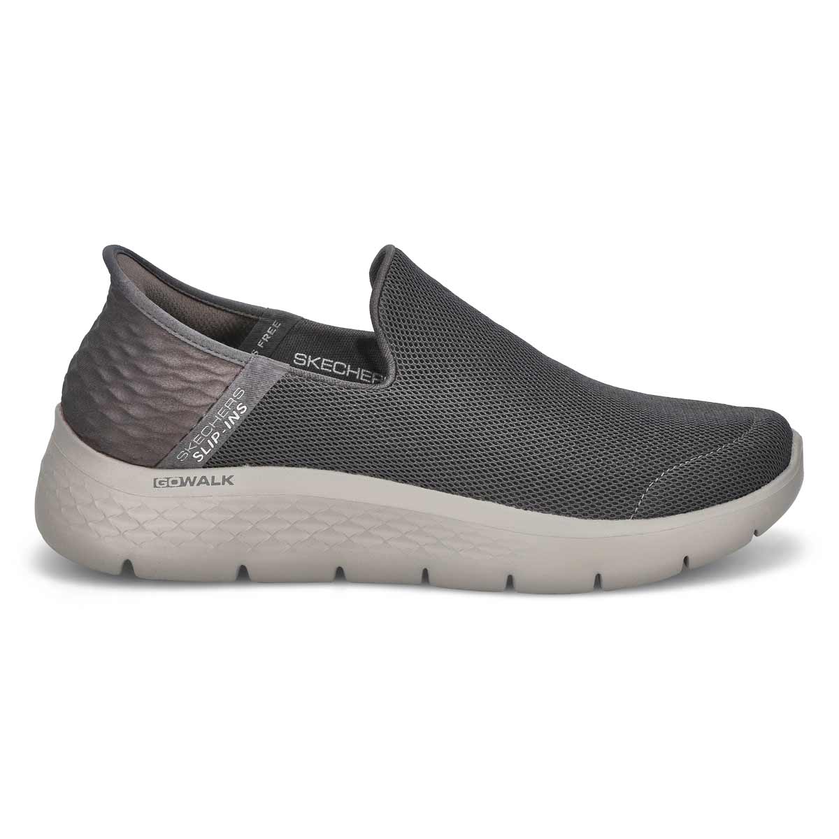 Baskets à enfiler GO WALK FLEX SLIP-INS, gris foncé, hommes