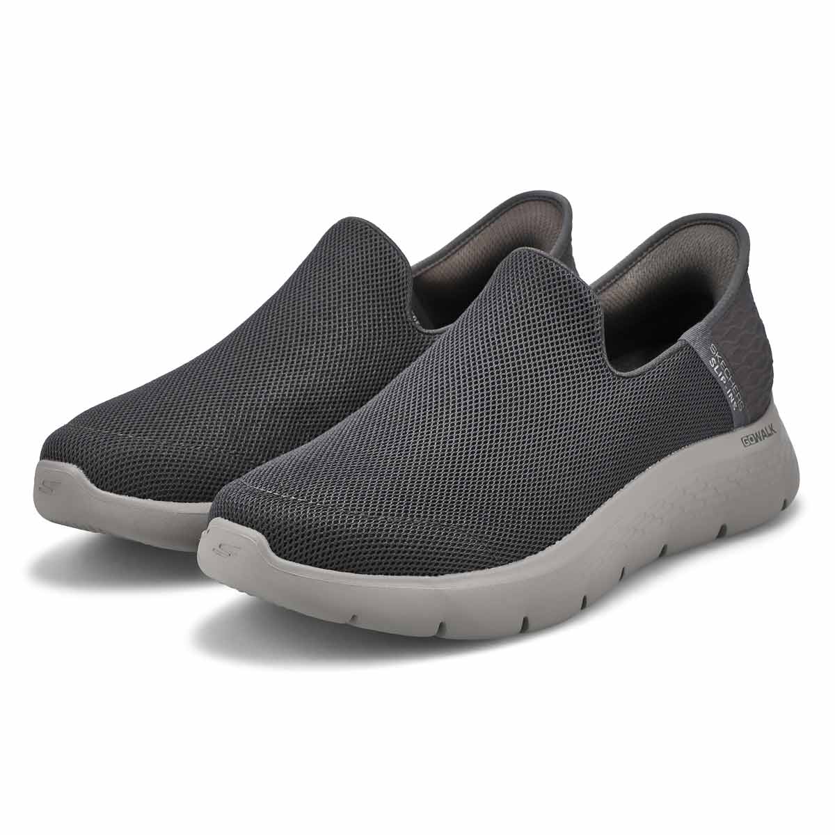 Baskets à enfiler GO WALK FLEX SLIP-INS, gris foncé, hommes