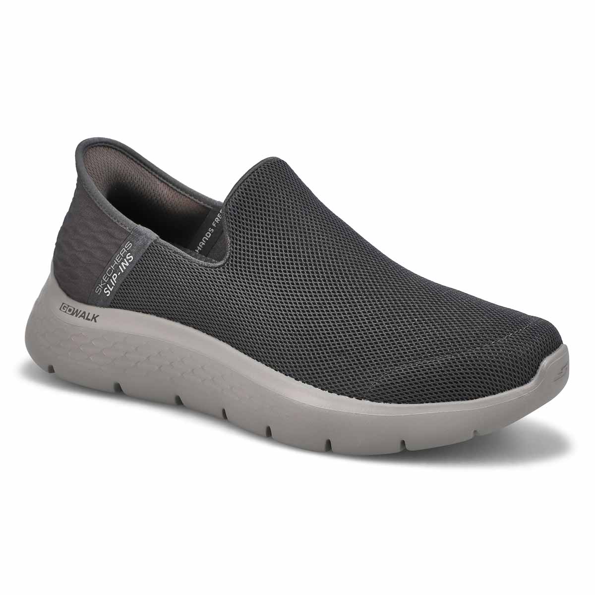 Baskets à enfiler GO WALK FLEX SLIP-INS, gris foncé, hommes