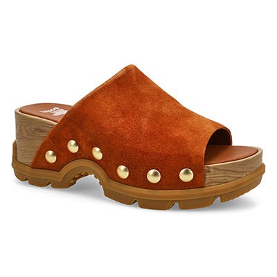 Lds Roam'N Platform Slide Sandal - Iced Tea/Gum