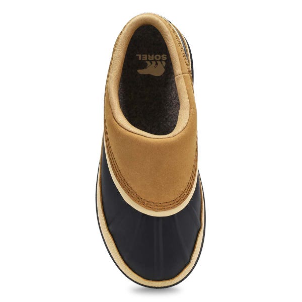 Women's Ambler Waterproof Shoe - Caribou/Buff/Black