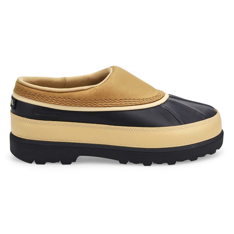 Women's Ambler Waterproof Shoe - Caribou/Buff/Black