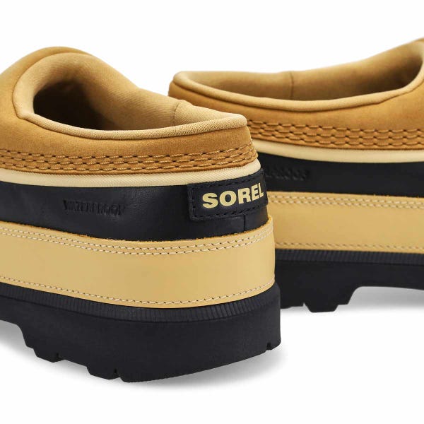 Women's Ambler Waterproof Shoe - Caribou/Buff/Black