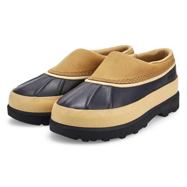 Women's Ambler Waterproof Shoe - Caribou/Buff/Black