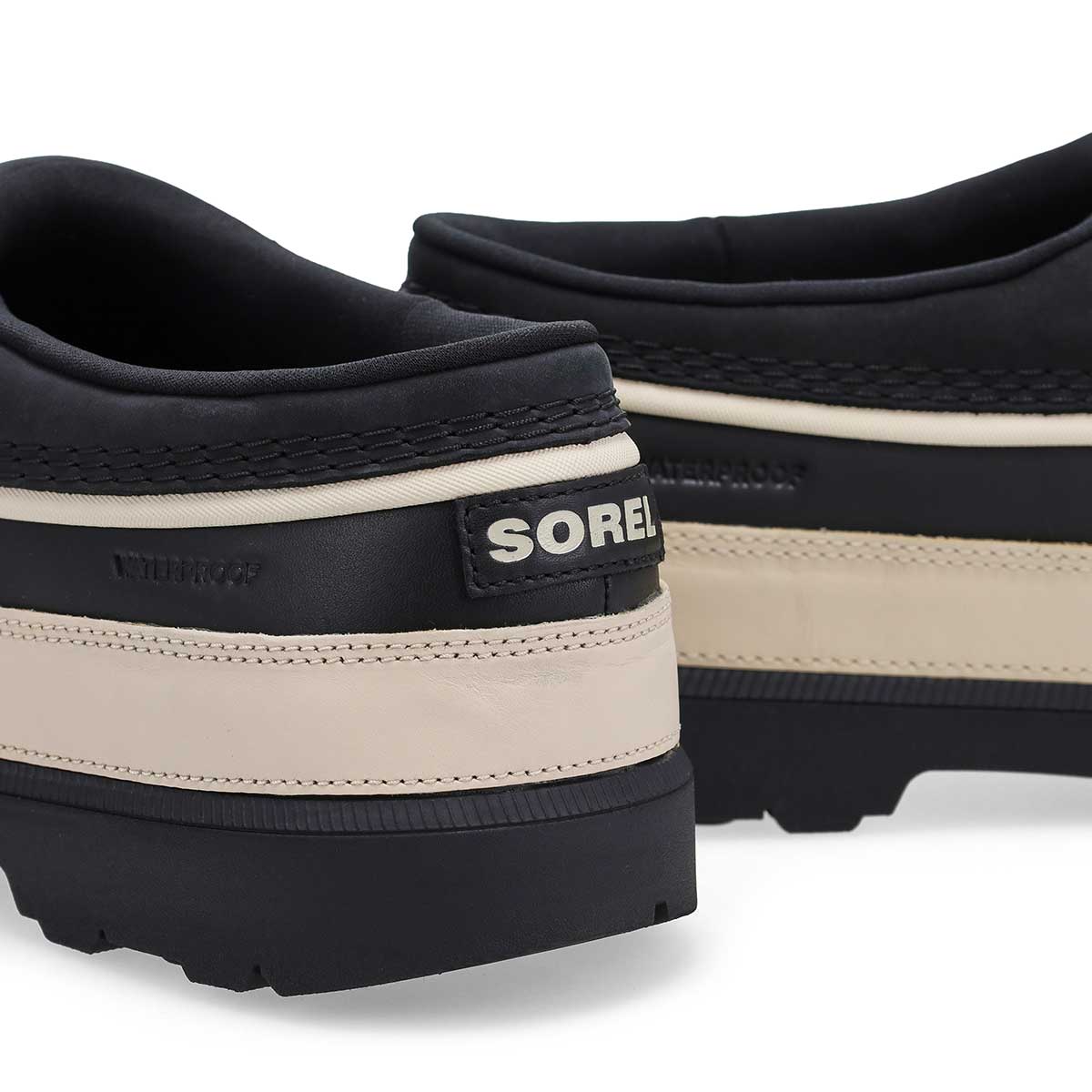 Men's Ambler Waterproof Shoe - Black/Bleached Cera