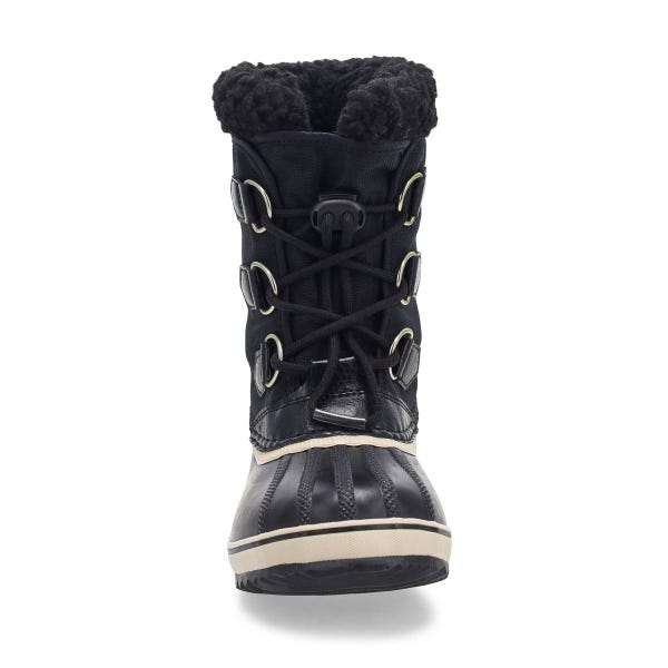 Kids' Yoot Pac Nylon Waterproof Winter Boot - Black/Black
