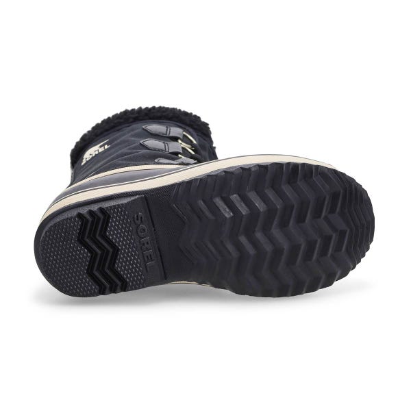 Kids' Yoot Pac Nylon Waterproof Winter Boot - Black/Black