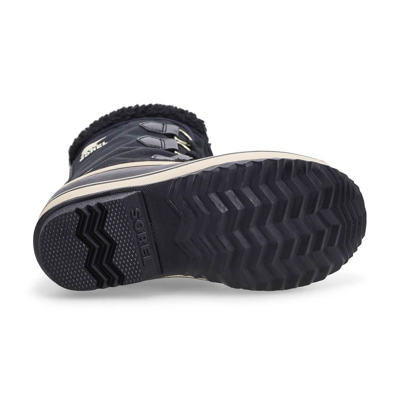 Kids' Yoot Pac Nylon Waterproof Winter Boot - Black/Black