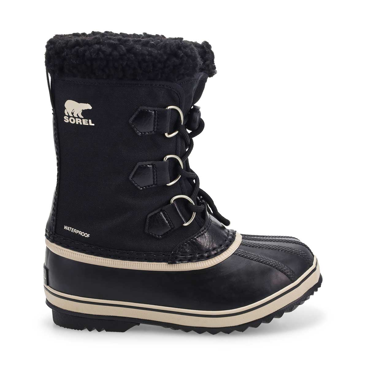Kids' Yoot Pac Nylon Waterproof Winter Boot - Blac