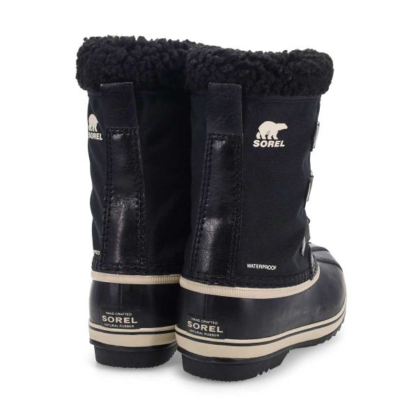 Kids' Yoot Pac Nylon Waterproof Winter Boot - Black/Black