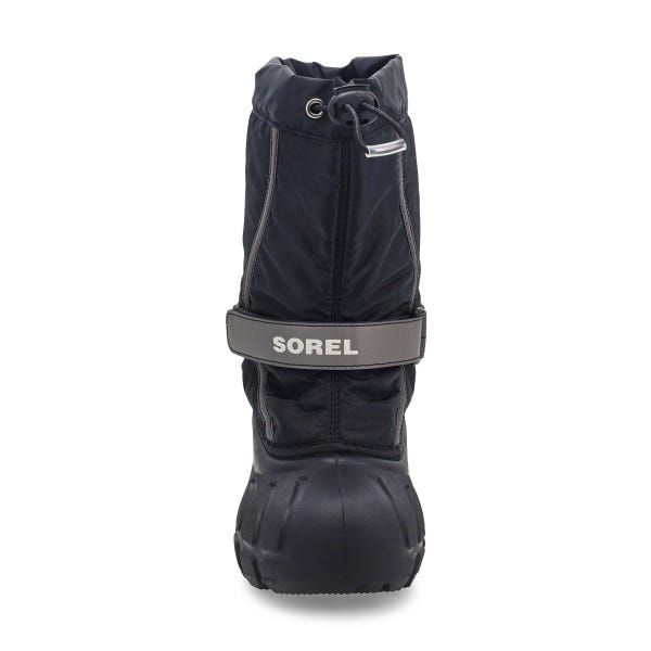 Kids'  Flurry Pull On Winter Boot - Black/Sea Salt