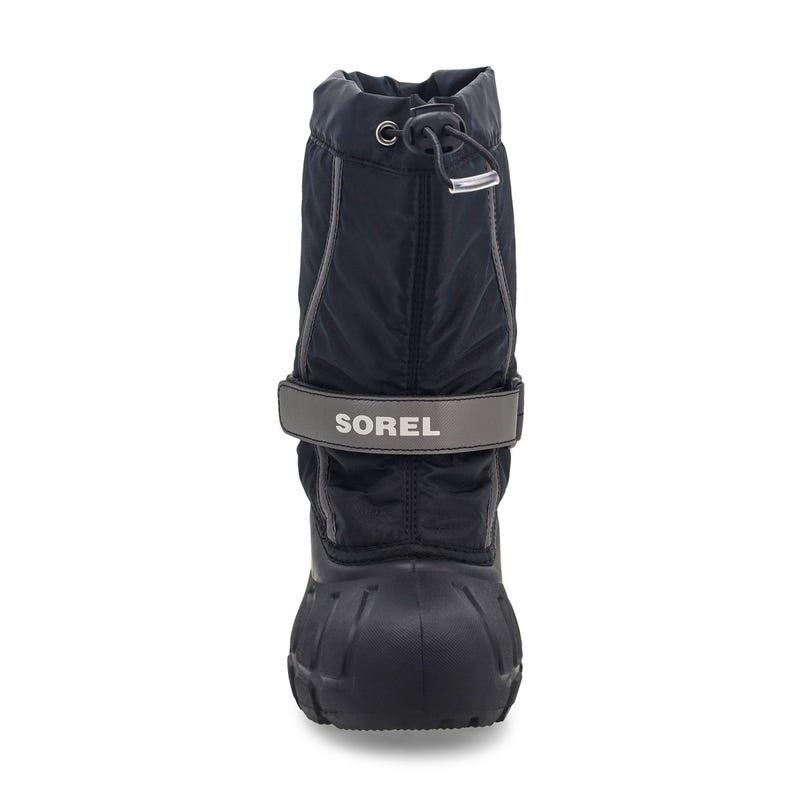 Kids'  Flurry Pull On Winter Boot - Black/Sea Salt