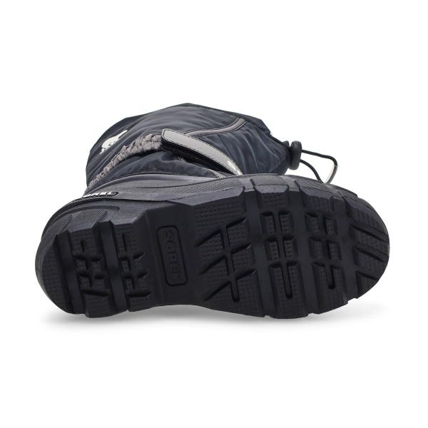 Kids'  Flurry Pull On Winter Boot - Black/Sea Salt