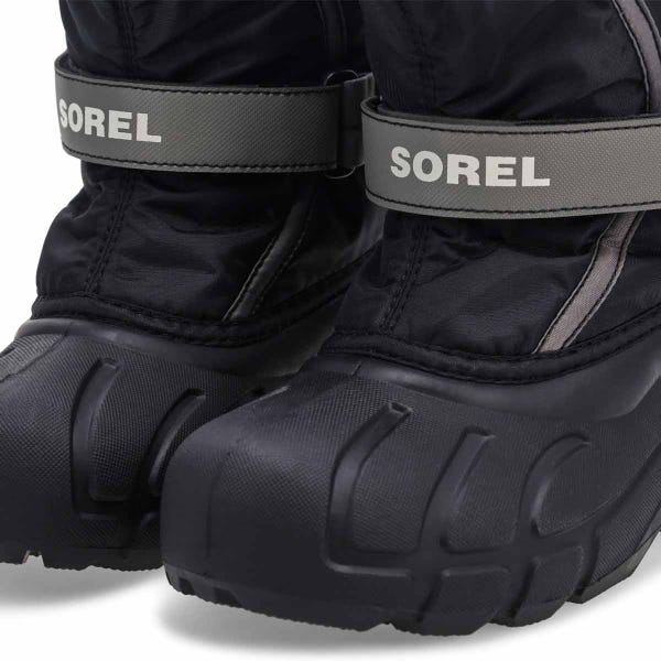 Kids'  Flurry Pull On Winter Boot - Black/Sea Salt