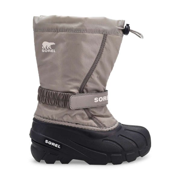 Kids'  Flurry Pull On Winter Boot - Dove/Chrome Grey